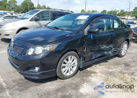 2010 Toyota Corolla S from USA, damaged, VIN 2T1BU4EE8AC425224